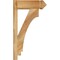 Ekena Millwork Imperial Arts & Crafts Rough Sawn Outlooker, Western Red Cedar, 6"W x 16"D x 28"H OUT06X16X28IMP03RWR - alternate 2